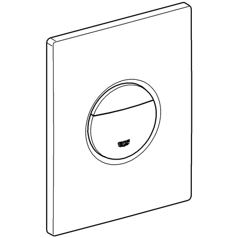Grohe - WC-Betätigung NOVA COSMOPOLITAN 38765 senkr. o. waager. mattchrom