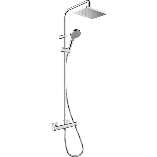 Hansgrohe - Showerpipe 230 1jet VERNIS Shape chrom mit Brausethermostat