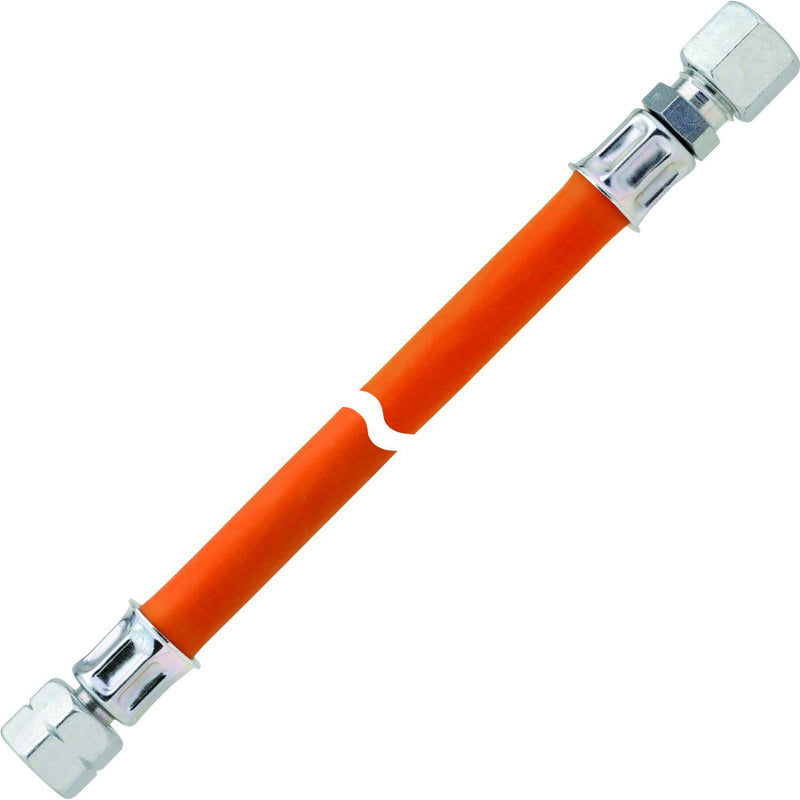 GOK Regler&Armaturen - Schlauchleitung Gas PS10bar G1/4LH UEM x RVS8x800