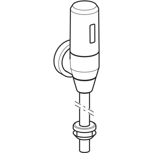 Geberit Vertriebs - DrSp. f. Urinal mit elektron. Spül IR Batteriebetrieb, Aufputz
