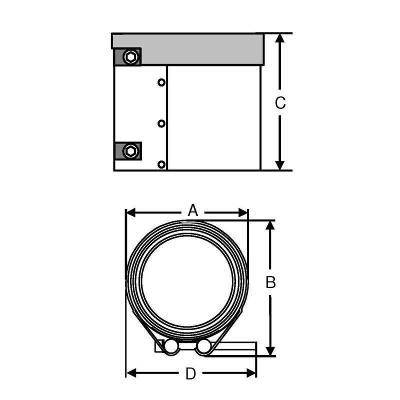 Düker - Brandschutzverbinder BSV 90 DN 100