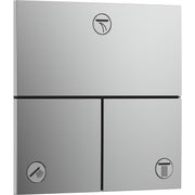 Hansgrohe - Absperrvent.UP ShowerSelect Comfort E Fertigset 3 Verbraucher chrom