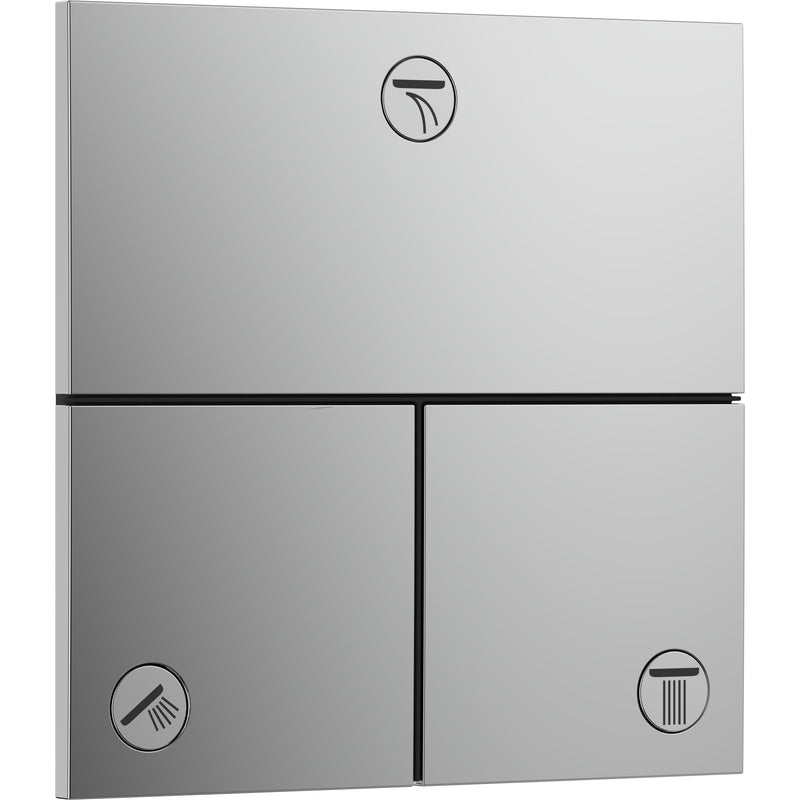 Hansgrohe - Absperrvent.UP ShowerSelect Comfort E Fertigset 3 Verbraucher chrom