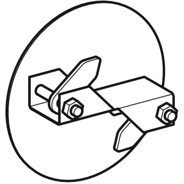 Geberit Vertriebs - Revisionsverschluss 500210 für Urinal Centaurus