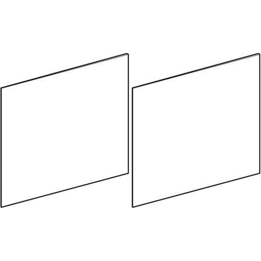 Geberit Vertriebs - Auszugfront Set, schwarz, ACANTO zu WTU 120 Art.-Nr.: 500.613.16.1