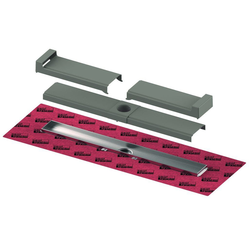 TECE SE - TECEdrainline-Evo Duschrinne, 900 mm befestigte Seal System Dichtmanschette