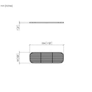 Dornbracht - Gittereinsatz übergreifend rund 82482970 cremeweiß