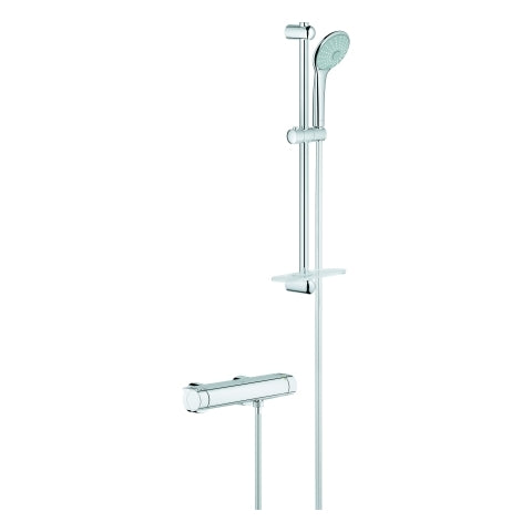 Grohe - THM-Brausebatterie GROHTHERM 2000 34195 mit Euphoria Brausegarnitur chrom
