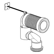 Grohe - WC-Ablaufbogen 39551 vertikal 200 - 250mm