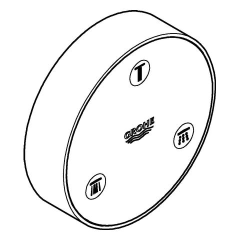 Grohe - Fernbedienung RAINSHOWER SmartActive 26646 chrom