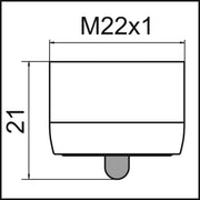 NEOPERL - PUSH Umstellstrahlregler IG M22x1 - 5/11 l/min