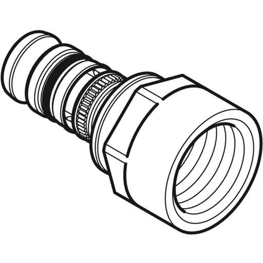 Geberit - Mepla Übergang mit IG Rg d16-Rp1/2