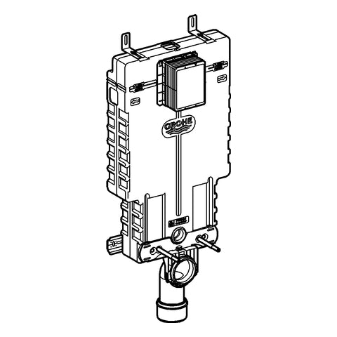 Grohe - Uniset 38643 für WC mit Spülkasten GD 2
