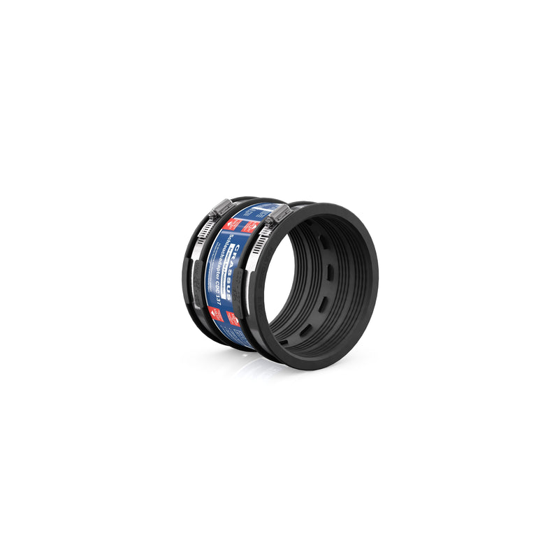CRASSUS - Schlauchadapter CDC 135 Typ 1 (120-135mm), bis 0,6 bar, EPDM / V2A