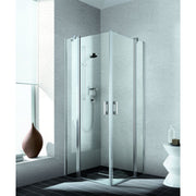 Kermi Duschdesign - Eckeinstieg LIGA EPL 09320 BV 900-925/2000 SIMG ESG klar