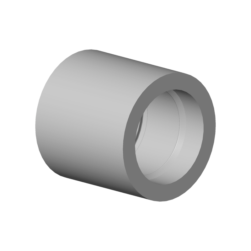 Dornbracht - Luftsprudlerhülse Ersatzteile 092301019 D. 21 x 20 mm weiß matt