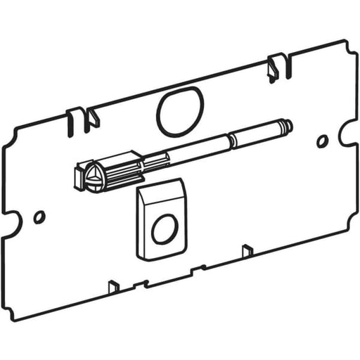 Geberit Vertriebs - Schutzplatte zu UP-SPK ab Modell 1988