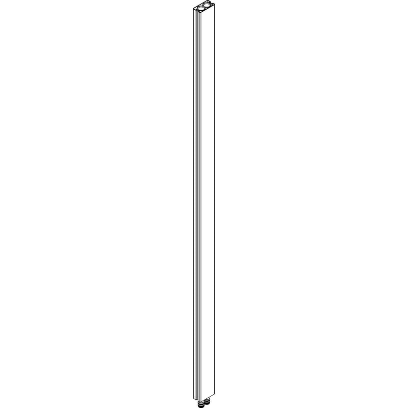 Hansgrohe - Steigrohr mit Blende 1000mm chrom