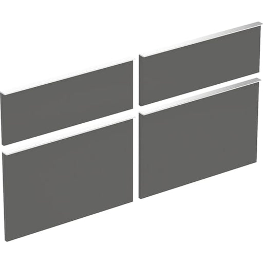 Geberit Vertriebs - Schubladenfront Lava matt, 4 Stück zu ICON 841521