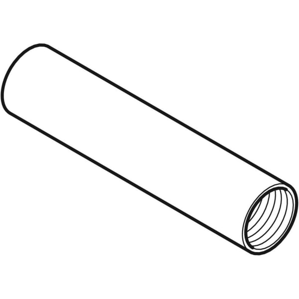 Geberit Vertriebs - Gewinderohr G1/2 x 1m 362.857.26.1