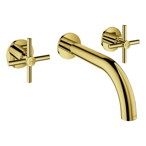 Grohe - 3-Loch-WT-Batterie Atrio 20661 FMS Kreuz-Griff cool sunrise