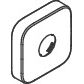 Hansgrohe - Rosette Wandbefestigung SHP chrom