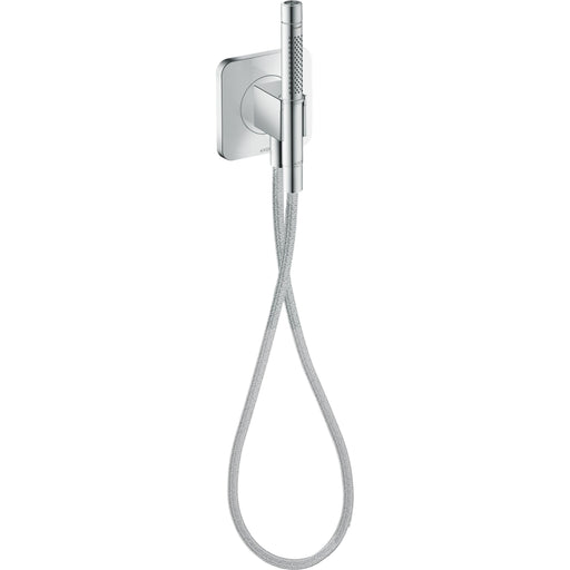 Hansgrohe - Schlauchanschl.u.Brausenhalter Axor Citterio C softsq. m.Stabhandbr.2jet chr