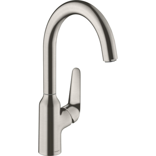 Hansgrohe - Spültischmischer 220 FOCUS M42 1jet edelstahl-optik