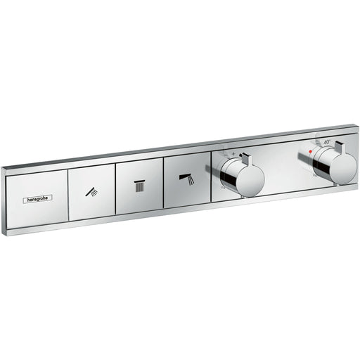 Hansgrohe - Thermostat Unterputz RAINSELECT Fertigset 3 Verbraucher verchromt