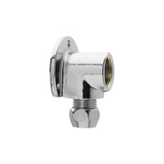 Adolf Schmidt - Wandscheiben MS verchromt mit 1 Quetsche 1/2x12mm