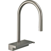 Hansgrohe - Spültischmischer 170 Aquno Select M81 Ausziehbrause 3jet steel