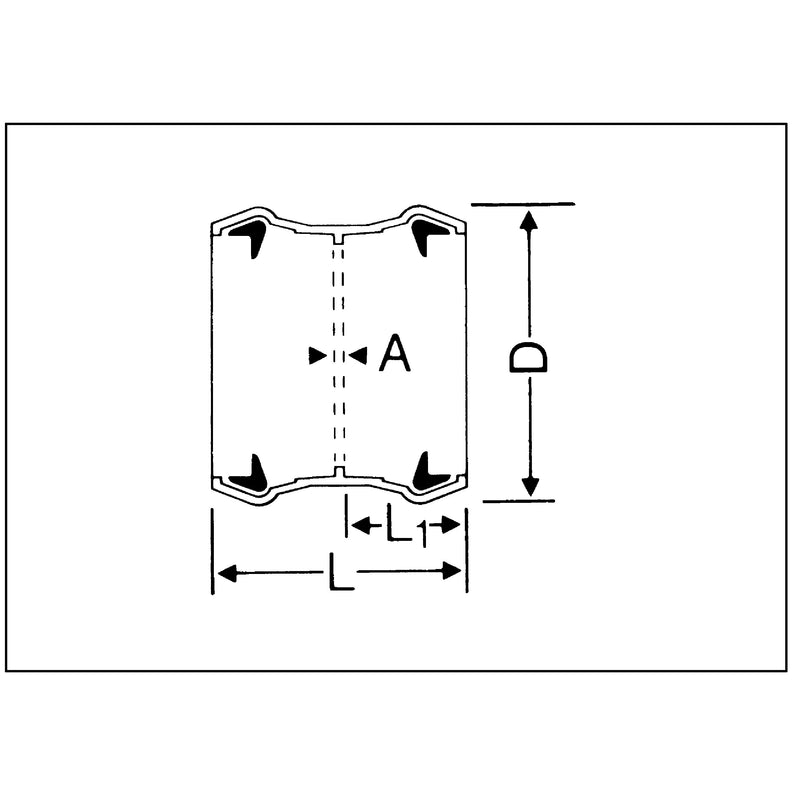 Düker - Fornatis SVE-Verbinder DN125 aus Polypropylen