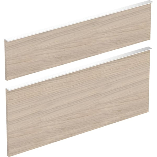 Geberit Vertriebs - Schubladenfront Eiche, 2 Stück zu ICON WTU 841392
