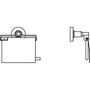 Ideal Standard - Papierrollenhalter IOM mit Deckel Chrom
