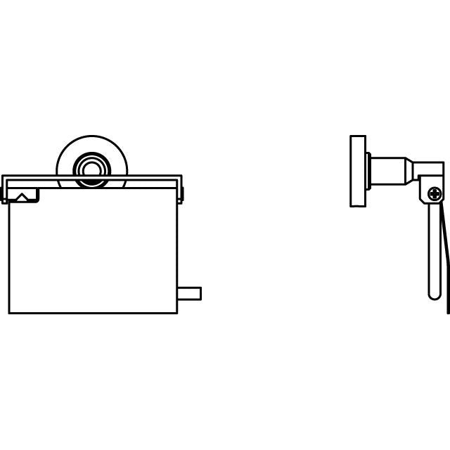 Ideal Standard - Papierrollenhalter IOM mit Deckel Chrom