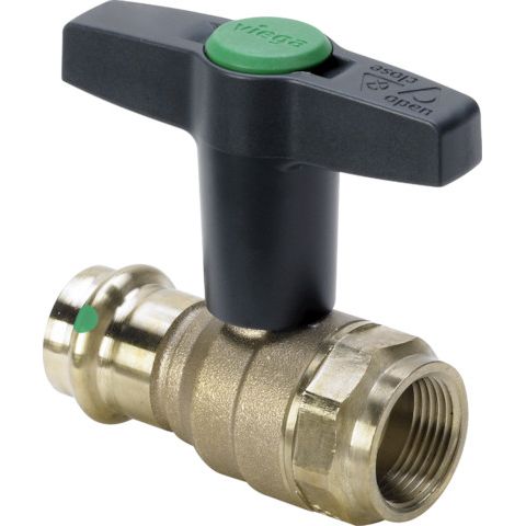 Viega - Kugelhahn EASYTOP 2275.4 1/2 IGx18mm Siliziumbronze