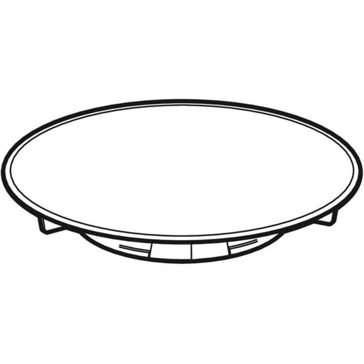 Geberit Vertriebs - Split Ablaufdeckel, d90 für DW-Ablauf Sperrwasserhöhe 30/50mm, weiß/chrma