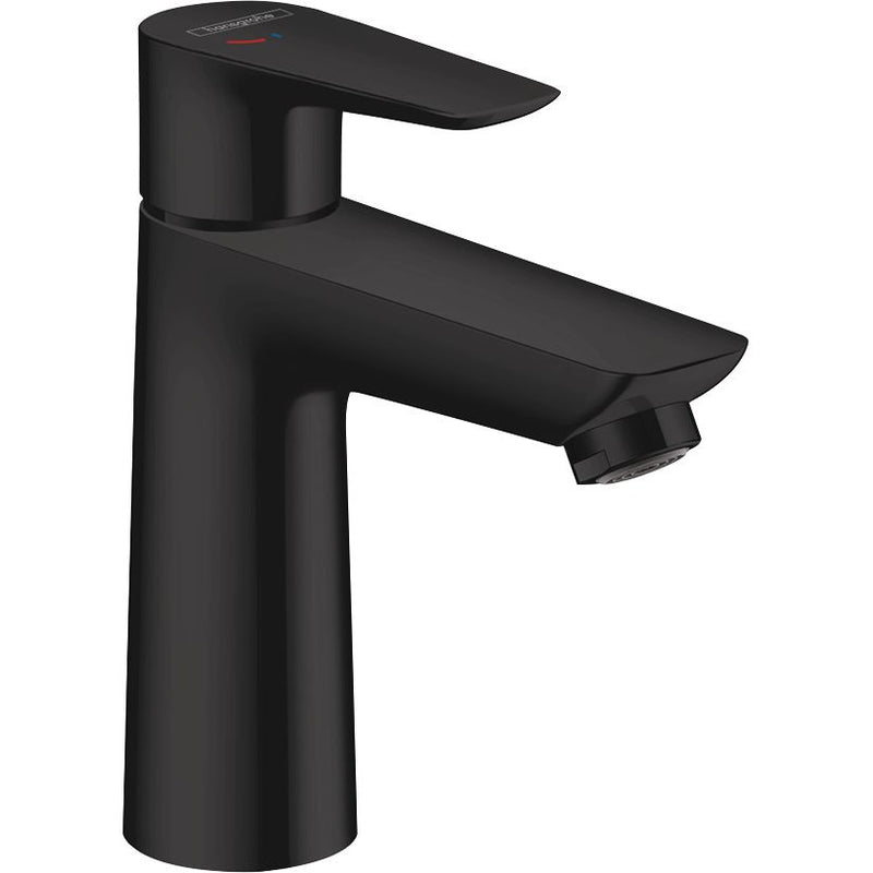 Hansgrohe - Waschtischmischer 110 TALIS E CoolStart mattschwarz ohne Ablaufg
