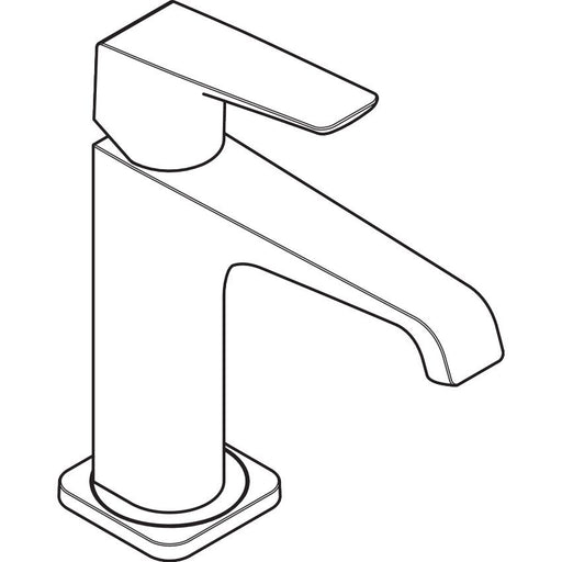 Hansgrohe - Waschtischmischer 125 AXOR Citterio E ohne Zugstange Hebelgriff chrom