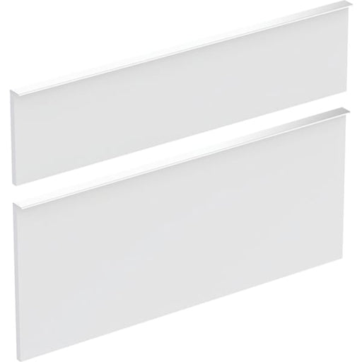Geberit Vertriebs - Schubladenfront Alpin matt, 2 Stück zu ICON 841390