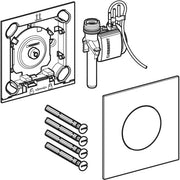 Geberit Vertriebs - Typ 40 UR-Strg. mit pneum. Sp-Ausl. Round, messingfarben gebü./Etc