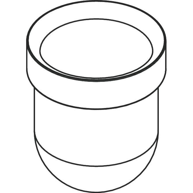 Hansgrohe - Glaseinsatz LOGIS WC-Bürstenhalter