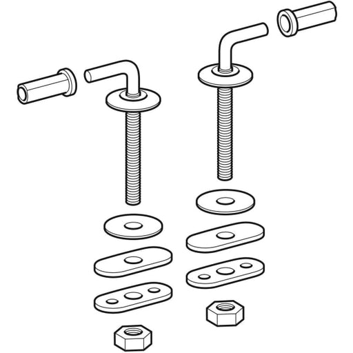 Geberit Vertriebs - Edelstahlscharniere zu 571190, 572050, 576200