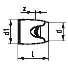 Georg Fischer - iFit Dosenhalterapter d 25mm, d1 45mm