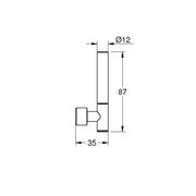 Grohe - Hebelgriffe Atrio Private C. 48458 White Attica Caesarstone warm sunset