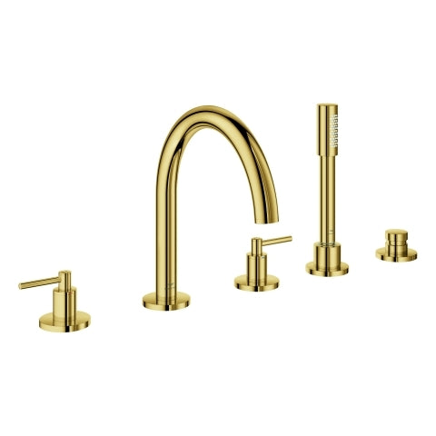 Grohe - 5-Loch-Wannen-Kombination Atrio 29407 FMS Hebelgriff cool sunrise