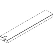 Hansgrohe - Schlauchanschluss Rainfinity Porter 500 mattschwarz mit Ablage L
