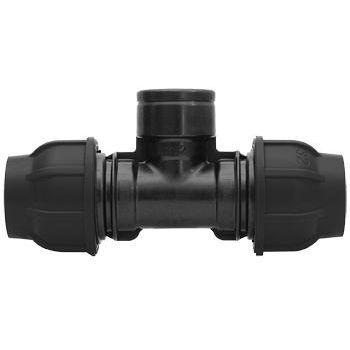 Gebo - Armaturen - Plast T-Stück 25 x 3/4 x 25 Abgang mit Innengewinde