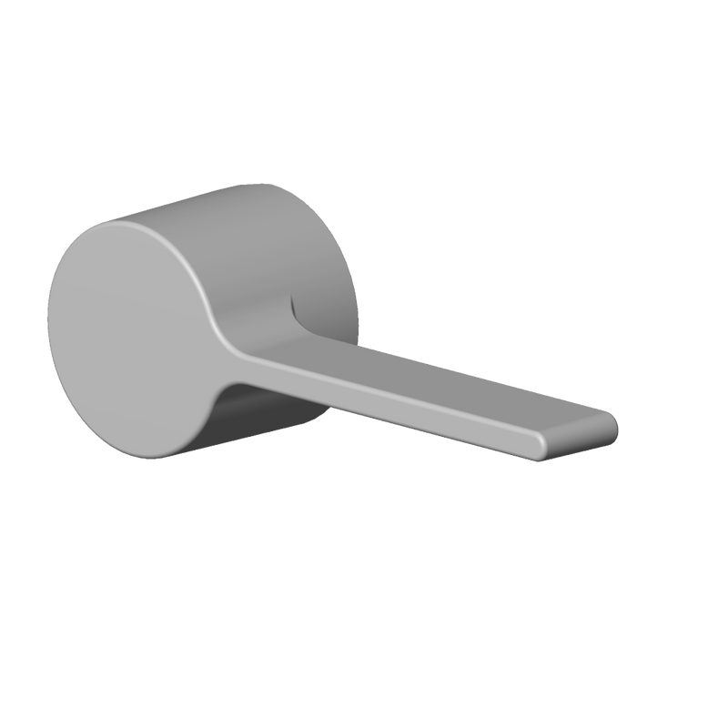 Dornbracht - Griff Ersatzteile 092071040 100 x 35 x 28 mm platin matt
