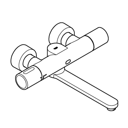 Grohe - IR-WT-Wandarmatur EUROSMART CE 36454 L-Size THM/Mischung 6V chrom